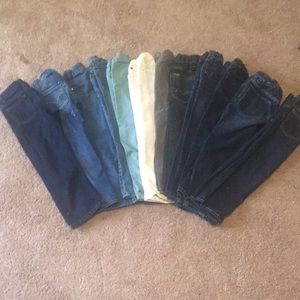 Name brand jeans bundle size 5